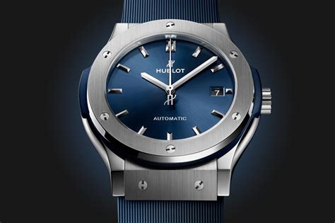 Classic Fusion Titanium Blue 45 mm 